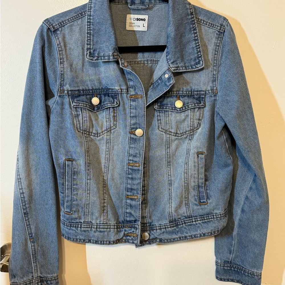 Ci Sono Light Blue Denim Jacket